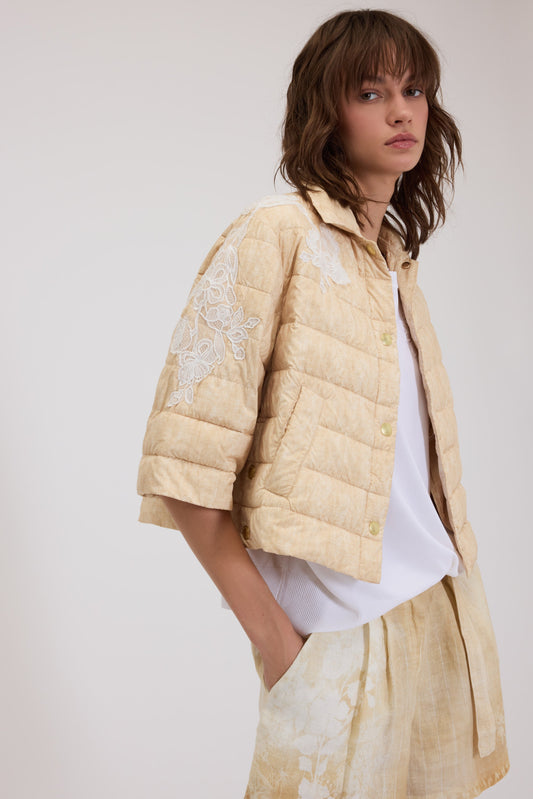 GIACCA CORTA CON RICAMI DI FP BOUTIQUE