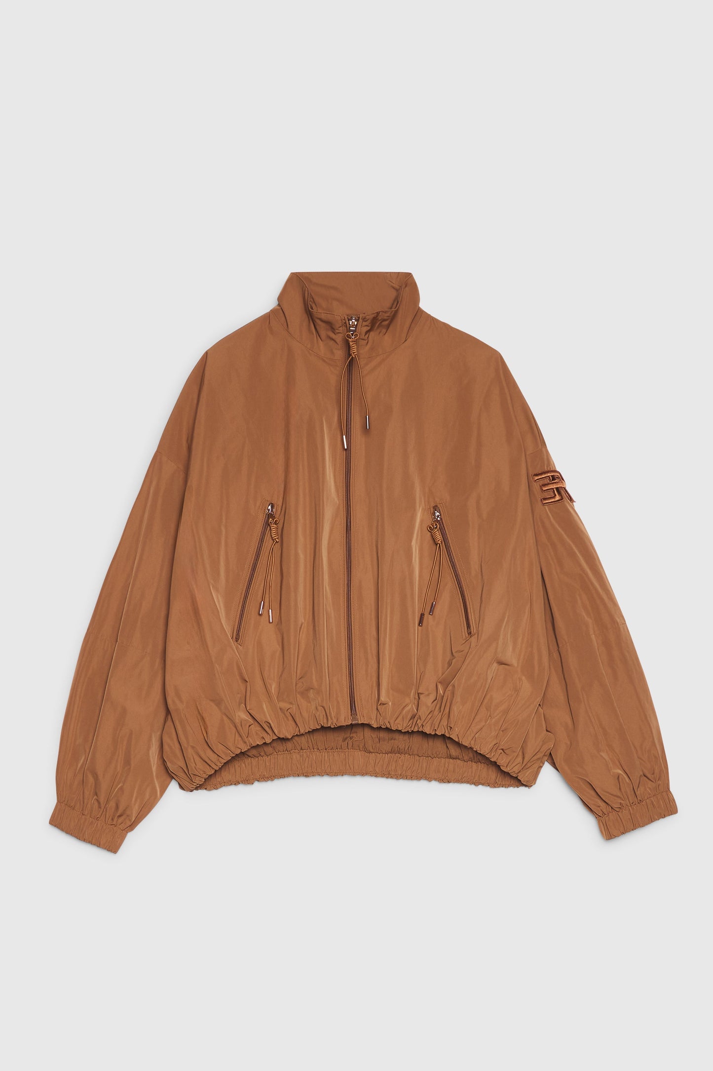 GIACCA ANORAK IN TAFFETÀ FP BOUTIQUE CON BORDO ARRICCIATO